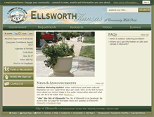 Tablet Screenshot of ellsworthks.net